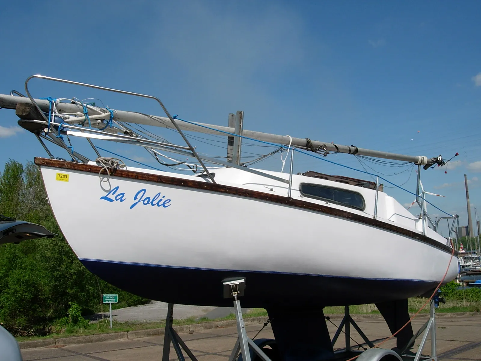 Verkaufe Segelboot Carina 20 GFK
