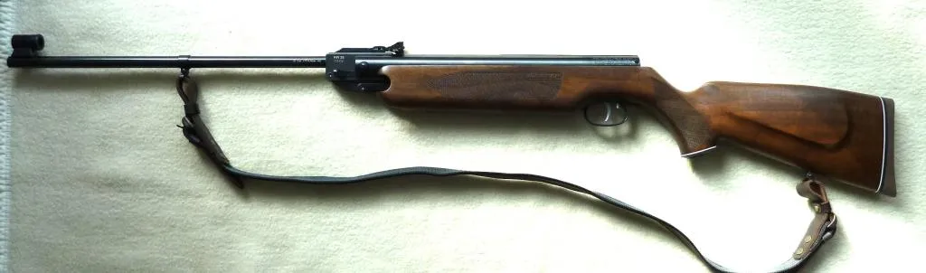 Hochwertiges und neuwertiges Weitschuss Luftgewehr Weihrauch HW 35 Export cal. 4