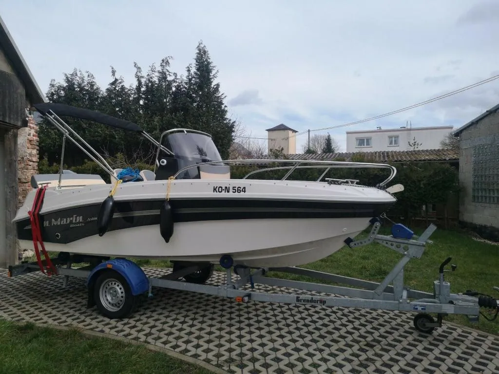 Motorboot Am Yacht AM 490 mit trailer TOP