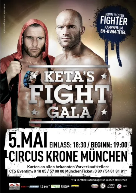 Keta s Fight Gala 5.5.2012 Cirkus Krone München