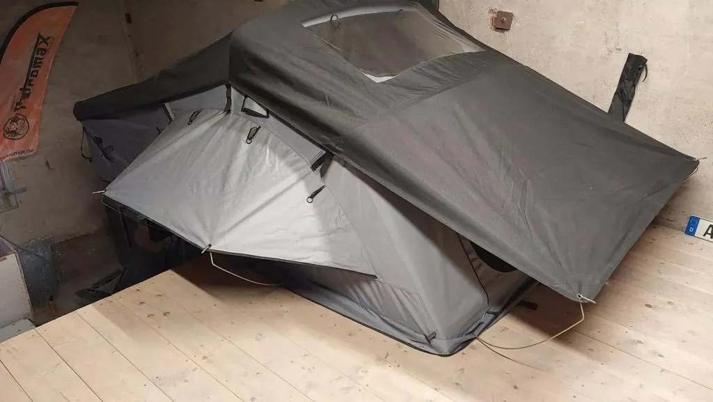 Vorführ- Dachzelt ABANICO Sierra tough 160 grau/ schwarz