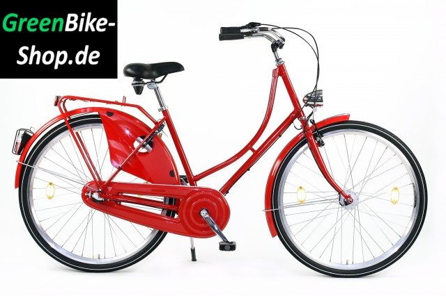 Hollandrad Holland Fahrrad Damen 28 Zoll rot sport